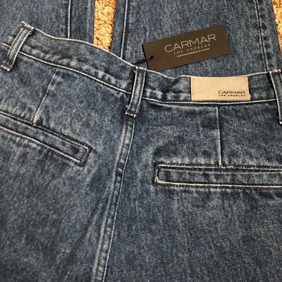 Carmar Aliena Jeans Straight Leg High Waist Jogger - Picture 7 of 8